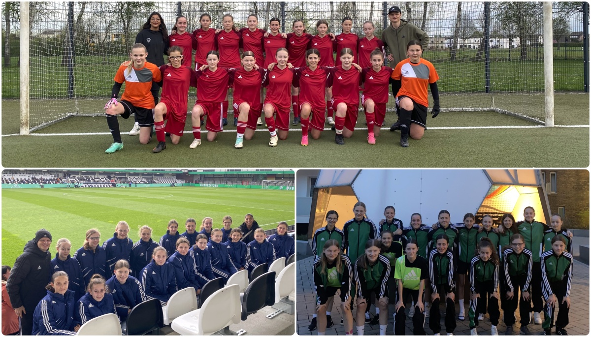 Länderspielbesuch, Wettkampf, Training: Niederrheinauswahl der U 14-Juniorinnen erlebt spannende Tage in Kaiserau